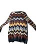 Missoni Print Brown Orange Cardigan Size XS - photo 2