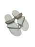 Chaco Gray Tan Flip Flops Size 12 - photo 1