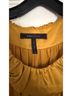 BCBGMAXAZRIA 100% Silk Gold Sleeveless Blouse Size XS - photo 3