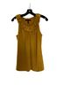 BCBGMAXAZRIA 100% Silk Gold Sleeveless Blouse Size XS - photo 1