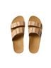 Reef 100% Acrylic Solid Tan Multi Color Sandals Size 9 - photo 1