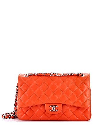 Chanel Classic Double Flap Bag Quilted Lambskin Jumbo (view 1)
