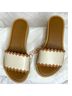 See By Chloé 100% Leather Solid Tan White Sandals Size 6 - photo 6