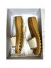 See By Chloé 100% Leather Solid Tan White Sandals Size 6 - photo 5