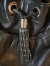 B Makowsky 100% Leather Black Leather Hobo One size - photo 7