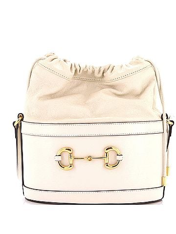 Gucci Horsebit 1955 Bucket Crossbody Bag Leather Small (view 1)