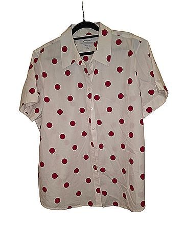 Foxcroft FoxCroft NYC Wrinkle Free Short Sleeve Button-Down Shirt (view 1)