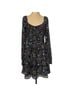 Steve Madden 100% Polyester Floral Black Casual Dress Size M - photo 1