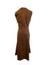 Calvin Klein Solid Brown Cocktail Dress Size 4 - photo 2