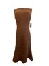 Calvin Klein Solid Brown Cocktail Dress Size 4 - photo 1