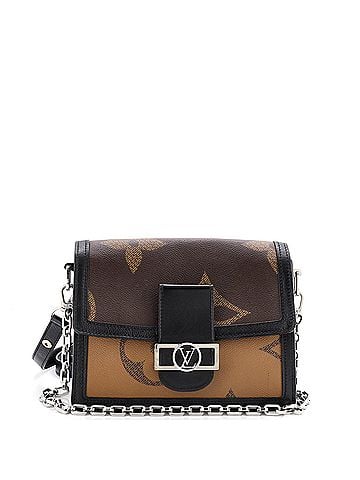 Louis Vuitton Dauphine Shoulder Bag Reverse Monogram Giant MM (view 1)