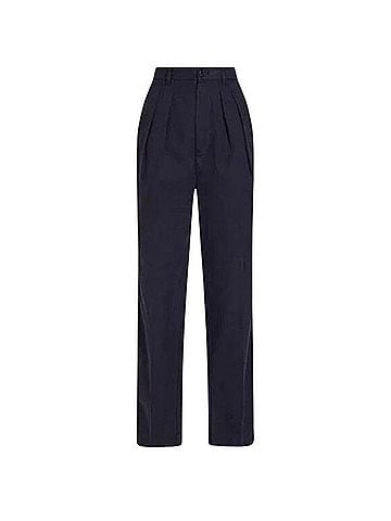 Alex Mill Keaton Double Pleat High Rise Tapered Casual Pants (view 2)