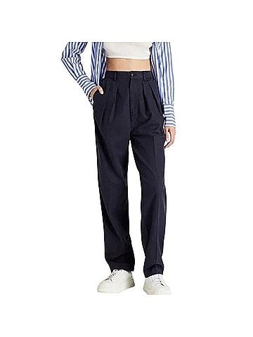 Alex Mill Keaton Double Pleat High Rise Tapered Casual Pants (view 1)