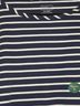 L.L.Bean 100% Cotton Stripes Blue White Short Sleeve Blouse Size XL - photo 3