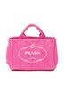 Prada Pink Small Canapa Tote  One size - photo 1