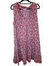 Max Studio Floral Red Casual Dress Size 2X - photo 1