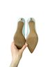 Michael Kors 100% Leather Solid Blue Heels Size 8 1/2 - photo 5