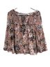 Akemi + Kin Floral Multi Color Long Sleeve Blouse Size S - photo 1