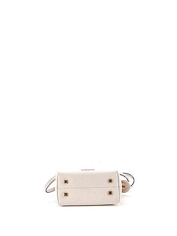 Fendi Logo By The Way Top Handle Bag Embroidered Canvas Mini (view 2)