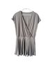 Halara 100% Polyester Solid Gray Romper Size L - photo 1