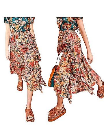 Ulla Johnson Renata Silk Skirt (view 1)