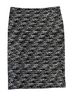 Vince Camuto Print Black White Formal Skirt Size M - photo 2