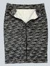 Vince Camuto Print Black White Formal Skirt Size M - photo 5