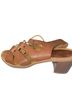 Bamboo 100% Leather Brown Sandals Size 7 1/2 - photo 1