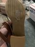 Bamboo 100% Leather Brown Sandals Size 7 1/2 - photo 3