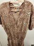 Focus 100% Cotton Tie-dye Gold Jumpsuit Size M - photo 4