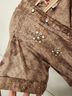 Focus 100% Cotton Tie-dye Gold Jumpsuit Size M - photo 6