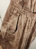 Focus 100% Cotton Tie-dye Gold Jumpsuit Size M - photo 5