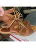 Bamboo 100% Leather Brown Sandals Size 7 1/2 - photo 4
