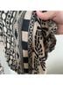 Spell 100% Rayon Print Black Tan Kimono One size - photo 9