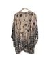 Spell 100% Rayon Print Black Tan Kimono One size - photo 1