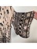 Spell 100% Rayon Print Black Tan Kimono One size - photo 8