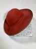 Grace Hats 100% Wool Red Orange Hat Size M - photo 4
