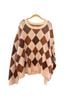 Shiny By Nature Argyle Pullover Sweater Size 5X - photo 2