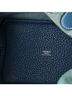 Hermès 100% Leather Blue Picotin Bag Clemence PM One size - photo 5