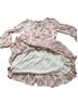 LoveShackFancy 100% Silk 100% Silk Floral White Pink Green Cocktail Dress Size M - photo 5