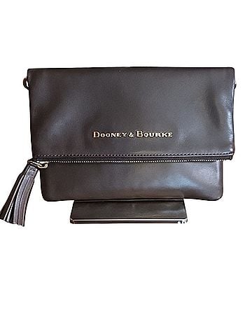 Dooney & Bourke City Fold-Over Leather Crossbody Bag (view 1)