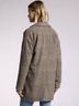 Thread & Supply 100% Polyester 100% Polyester 100% Polyester 100% Polyester Plaid Brown Black Blazer Size S - photo 5