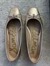 Sam Edelman Gold Tan Flats Size 9 - photo 5