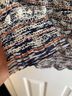 Tory Burch 100% Cotton Stripes Blue 3/4 Sleeve Top Size 10 - photo 9