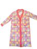 Olivia Rubin Print Pink Cardigan Size S - photo 1