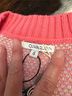 Olivia Rubin Print Pink Cardigan Size S - photo 3