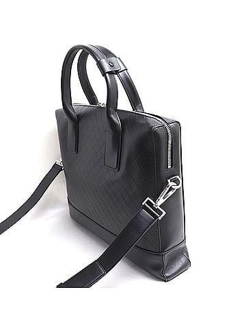 Bottega Veneta BOTTEGA VENETA Bottega Veneta Embossed Business Bag Black 618609 VCRE2 8803 Briefcase Men's (view 2)