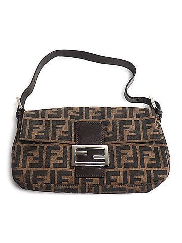 Fendi FENDI Mamma Bucket Zucca Pattern Handbag Brown 26424 Women's (view 1)