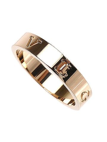 Bvlgari BVLGARI Bulgari 18KPG Pink Gold B.zero1 Essential Band Ring, 360331, 4.2g, Women's (view 2)