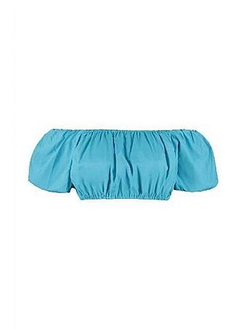 STAUD Women's Modern Top in Bright Blue (view 1)